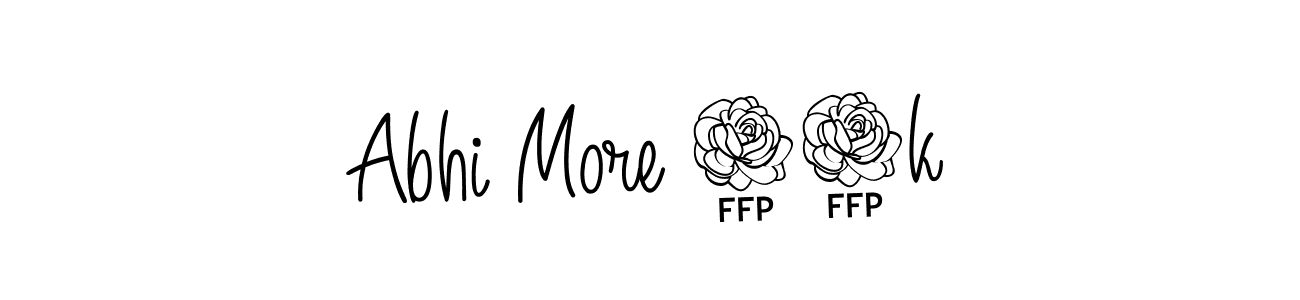 Best and Professional Signature Style for Abhi More 96k. Angelique-Rose-font-FFP Best Signature Style Collection. Abhi More 96k signature style 5 images and pictures png