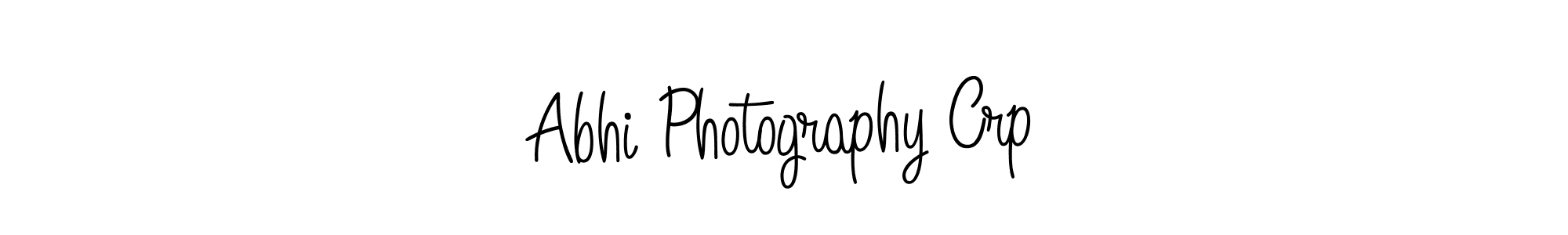 The best way (Angelique-Rose-font-FFP) to make a short signature is to pick only two or three words in your name. The name Abhi Photography Crp include a total of six letters. For converting this name. Abhi Photography Crp signature style 5 images and pictures png