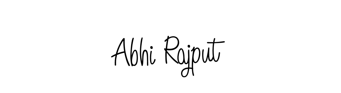 Angelique-Rose-font-FFP is a professional signature style that is perfect for those who want to add a touch of class to their signature. It is also a great choice for those who want to make their signature more unique. Get Abhi Rajput name to fancy signature for free. Abhi Rajput signature style 5 images and pictures png