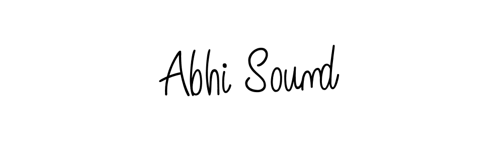 You can use this online signature creator to create a handwritten signature for the name Abhi Sound. This is the best online autograph maker. Abhi Sound signature style 5 images and pictures png