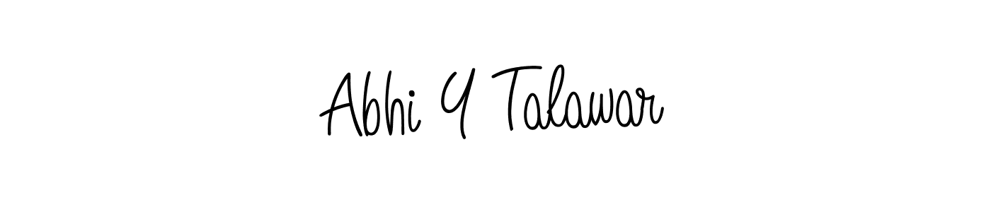 Best and Professional Signature Style for Abhi Y Talawar. Angelique-Rose-font-FFP Best Signature Style Collection. Abhi Y Talawar signature style 5 images and pictures png
