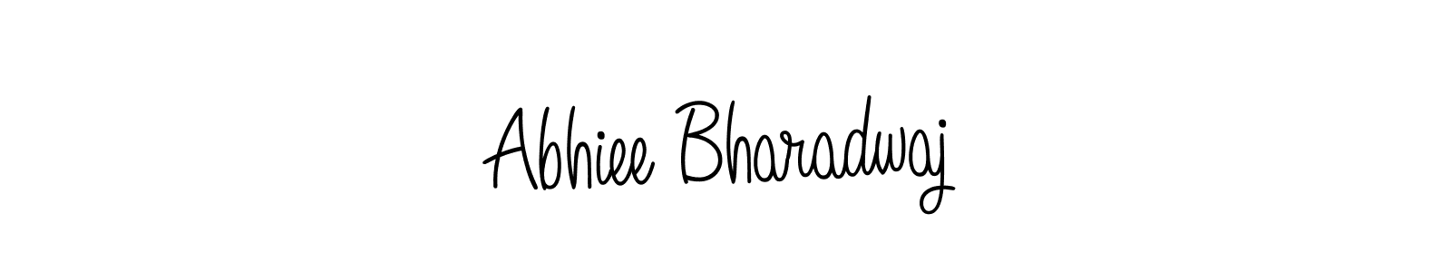 How to Draw Abhiee Bharadwaj signature style? Angelique-Rose-font-FFP is a latest design signature styles for name Abhiee Bharadwaj. Abhiee Bharadwaj signature style 5 images and pictures png