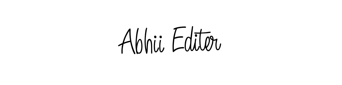 Here are the top 10 professional signature styles for the name Abhii Editer. These are the best autograph styles you can use for your name. Abhii Editer signature style 5 images and pictures png