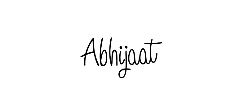 Abhijaat stylish signature style. Best Handwritten Sign (Angelique-Rose-font-FFP) for my name. Handwritten Signature Collection Ideas for my name Abhijaat. Abhijaat signature style 5 images and pictures png