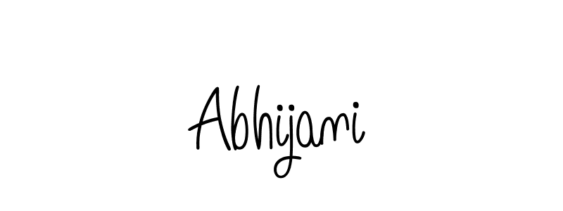 Also we have Abhijani name is the best signature style. Create professional handwritten signature collection using Angelique-Rose-font-FFP autograph style. Abhijani signature style 5 images and pictures png