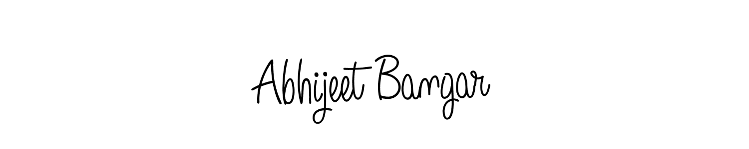 You can use this online signature creator to create a handwritten signature for the name Abhijeet Bangar. This is the best online autograph maker. Abhijeet Bangar signature style 5 images and pictures png