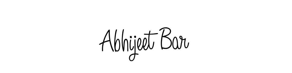 Angelique-Rose-font-FFP is a professional signature style that is perfect for those who want to add a touch of class to their signature. It is also a great choice for those who want to make their signature more unique. Get Abhijeet Bar name to fancy signature for free. Abhijeet Bar signature style 5 images and pictures png