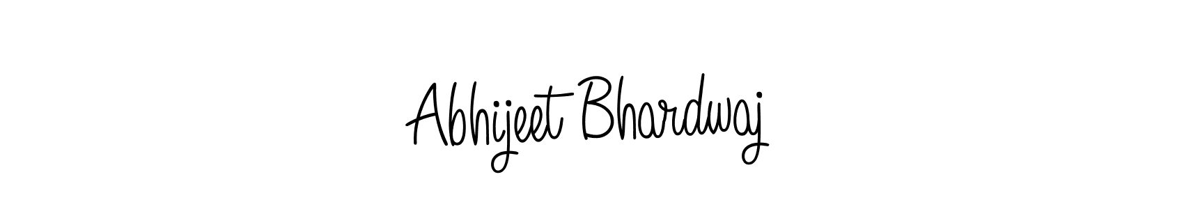 Make a beautiful signature design for name Abhijeet Bhardwaj. With this signature (Angelique-Rose-font-FFP) style, you can create a handwritten signature for free. Abhijeet Bhardwaj signature style 5 images and pictures png