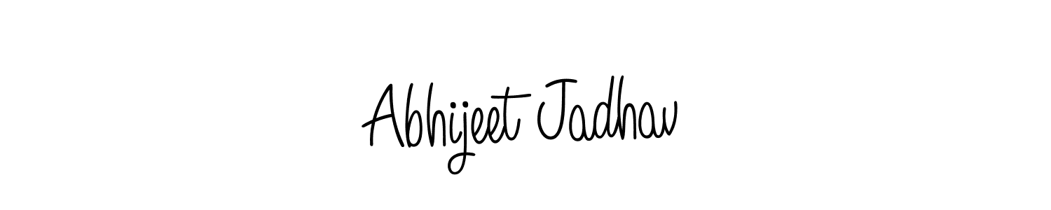 You should practise on your own different ways (Angelique-Rose-font-FFP) to write your name (Abhijeet Jadhav) in signature. don't let someone else do it for you. Abhijeet Jadhav signature style 5 images and pictures png
