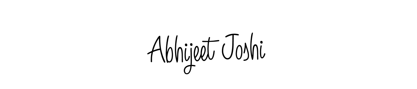 Once you've used our free online signature maker to create your best signature Angelique-Rose-font-FFP style, it's time to enjoy all of the benefits that Abhijeet Joshi name signing documents. Abhijeet Joshi signature style 5 images and pictures png