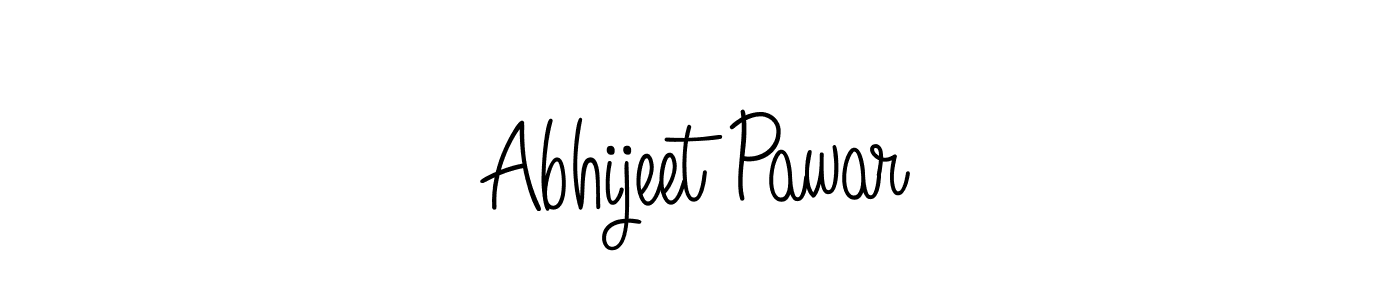You should practise on your own different ways (Angelique-Rose-font-FFP) to write your name (Abhijeet Pawar) in signature. don't let someone else do it for you. Abhijeet Pawar signature style 5 images and pictures png