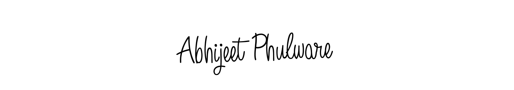Make a short Abhijeet Phulware signature style. Manage your documents anywhere anytime using Angelique-Rose-font-FFP. Create and add eSignatures, submit forms, share and send files easily. Abhijeet Phulware signature style 5 images and pictures png