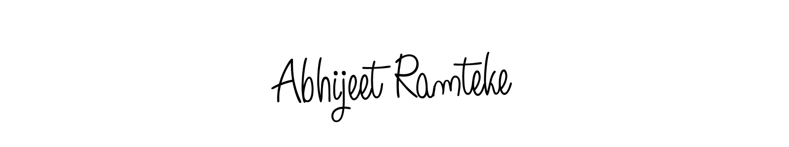 Make a beautiful signature design for name Abhijeet Ramteke. Use this online signature maker to create a handwritten signature for free. Abhijeet Ramteke signature style 5 images and pictures png