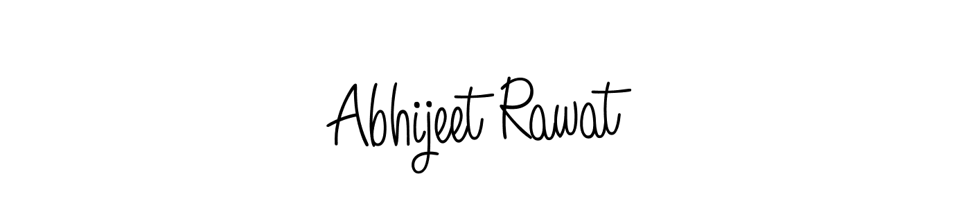 Make a beautiful signature design for name Abhijeet Rawat. With this signature (Angelique-Rose-font-FFP) style, you can create a handwritten signature for free. Abhijeet Rawat signature style 5 images and pictures png