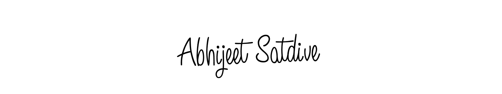It looks lik you need a new signature style for name Abhijeet Satdive. Design unique handwritten (Angelique-Rose-font-FFP) signature with our free signature maker in just a few clicks. Abhijeet Satdive signature style 5 images and pictures png
