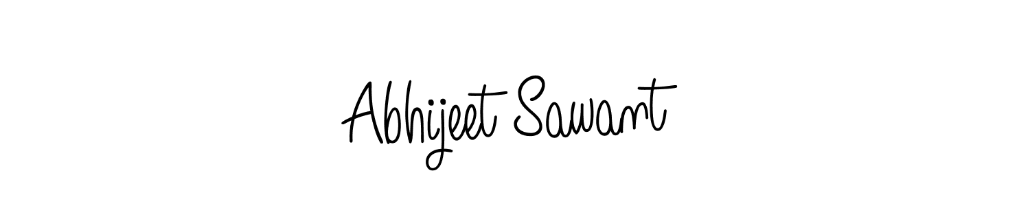 How to Draw Abhijeet Sawant signature style? Angelique-Rose-font-FFP is a latest design signature styles for name Abhijeet Sawant. Abhijeet Sawant signature style 5 images and pictures png