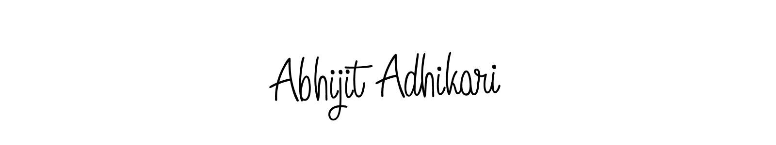 It looks lik you need a new signature style for name Abhijit Adhikari. Design unique handwritten (Angelique-Rose-font-FFP) signature with our free signature maker in just a few clicks. Abhijit Adhikari signature style 5 images and pictures png