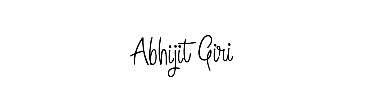 How to Draw Abhijit Giri signature style? Angelique-Rose-font-FFP is a latest design signature styles for name Abhijit Giri. Abhijit Giri signature style 5 images and pictures png