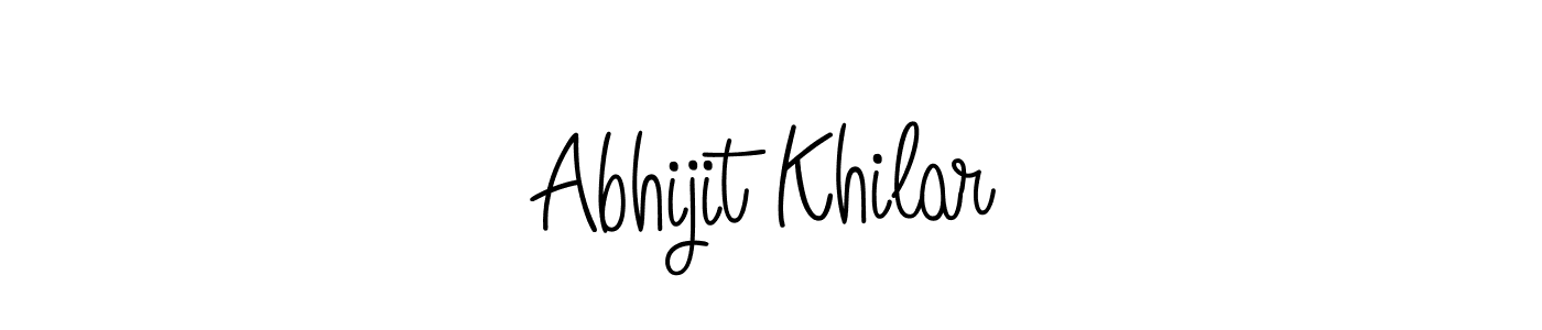 How to Draw Abhijit Khilar signature style? Angelique-Rose-font-FFP is a latest design signature styles for name Abhijit Khilar. Abhijit Khilar signature style 5 images and pictures png