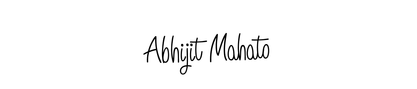 Create a beautiful signature design for name Abhijit Mahato. With this signature (Angelique-Rose-font-FFP) fonts, you can make a handwritten signature for free. Abhijit Mahato signature style 5 images and pictures png