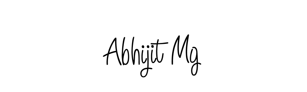 You can use this online signature creator to create a handwritten signature for the name Abhijit Mg. This is the best online autograph maker. Abhijit Mg signature style 5 images and pictures png