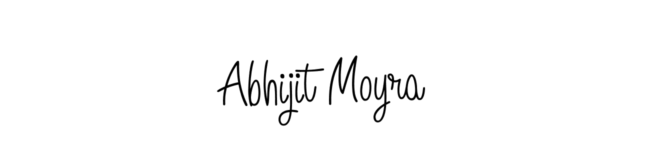 Abhijit Moyra stylish signature style. Best Handwritten Sign (Angelique-Rose-font-FFP) for my name. Handwritten Signature Collection Ideas for my name Abhijit Moyra. Abhijit Moyra signature style 5 images and pictures png