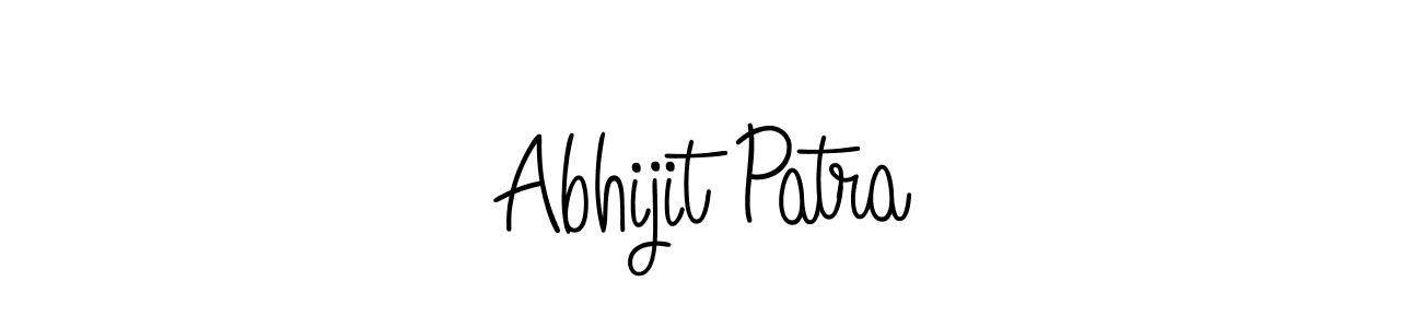 How to make Abhijit Patra name signature. Use Angelique-Rose-font-FFP style for creating short signs online. This is the latest handwritten sign. Abhijit Patra signature style 5 images and pictures png
