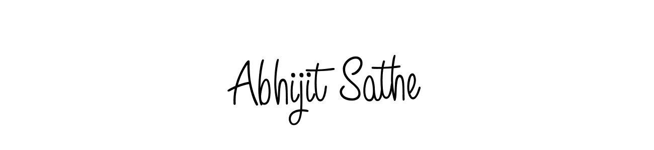 Also we have Abhijit Sathe name is the best signature style. Create professional handwritten signature collection using Angelique-Rose-font-FFP autograph style. Abhijit Sathe signature style 5 images and pictures png