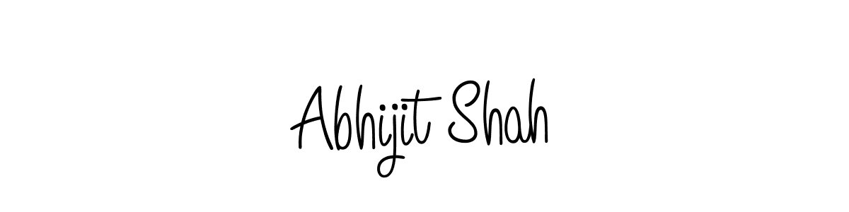 How to Draw Abhijit Shah signature style? Angelique-Rose-font-FFP is a latest design signature styles for name Abhijit Shah. Abhijit Shah signature style 5 images and pictures png