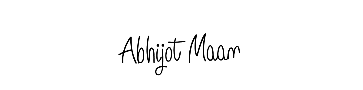 Best and Professional Signature Style for Abhijot Maan. Angelique-Rose-font-FFP Best Signature Style Collection. Abhijot Maan signature style 5 images and pictures png