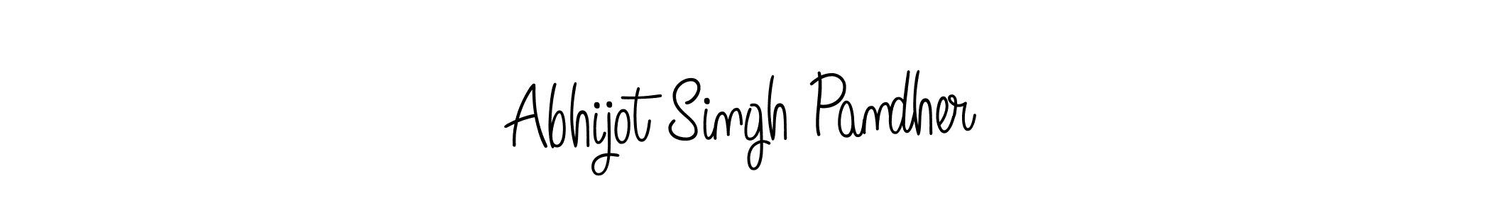Also You can easily find your signature by using the search form. We will create Abhijot Singh Pandher name handwritten signature images for you free of cost using Angelique-Rose-font-FFP sign style. Abhijot Singh Pandher signature style 5 images and pictures png