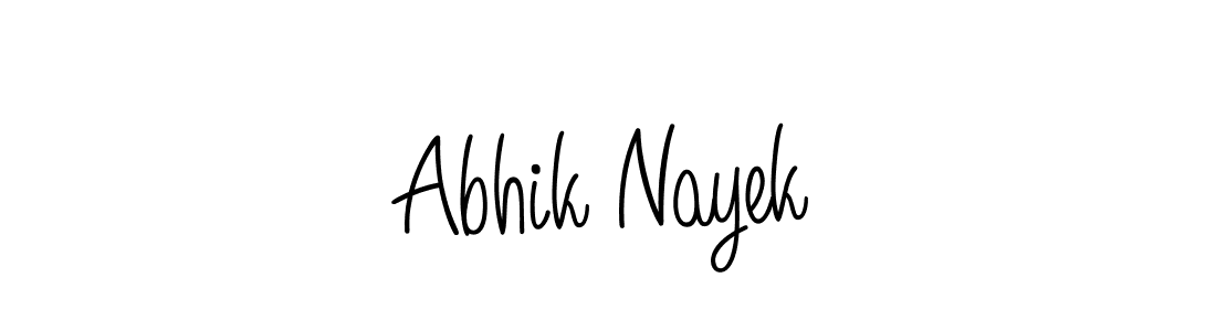 It looks lik you need a new signature style for name Abhik Nayek. Design unique handwritten (Angelique-Rose-font-FFP) signature with our free signature maker in just a few clicks. Abhik Nayek signature style 5 images and pictures png