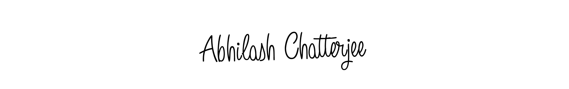 Use a signature maker to create a handwritten signature online. With this signature software, you can design (Angelique-Rose-font-FFP) your own signature for name Abhilash Chatterjee. Abhilash Chatterjee signature style 5 images and pictures png