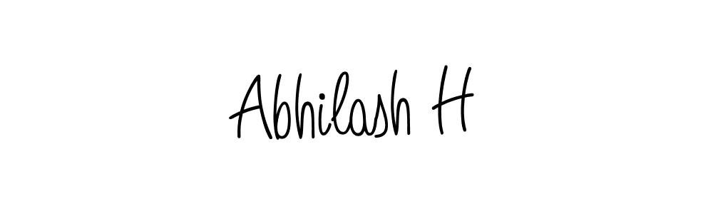 Here are the top 10 professional signature styles for the name Abhilash H. These are the best autograph styles you can use for your name. Abhilash H signature style 5 images and pictures png
