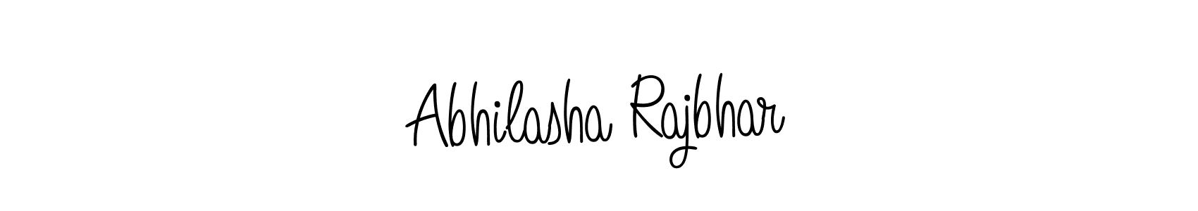 Abhilasha Rajbhar stylish signature style. Best Handwritten Sign (Angelique-Rose-font-FFP) for my name. Handwritten Signature Collection Ideas for my name Abhilasha Rajbhar. Abhilasha Rajbhar signature style 5 images and pictures png