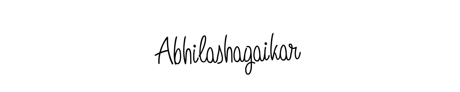 Use a signature maker to create a handwritten signature online. With this signature software, you can design (Angelique-Rose-font-FFP) your own signature for name Abhilashagaikar. Abhilashagaikar signature style 5 images and pictures png