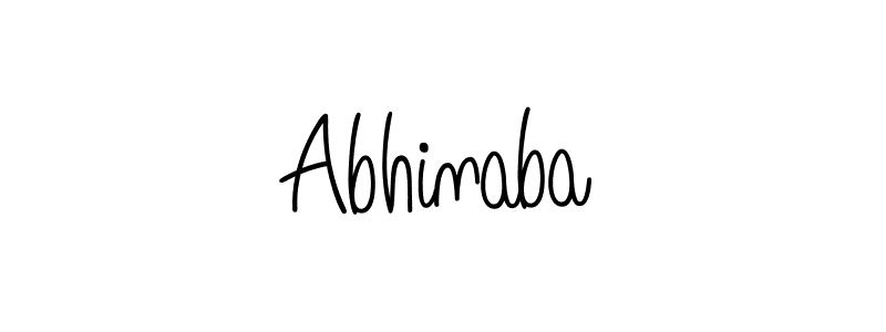 Create a beautiful signature design for name Abhinaba. With this signature (Angelique-Rose-font-FFP) fonts, you can make a handwritten signature for free. Abhinaba signature style 5 images and pictures png