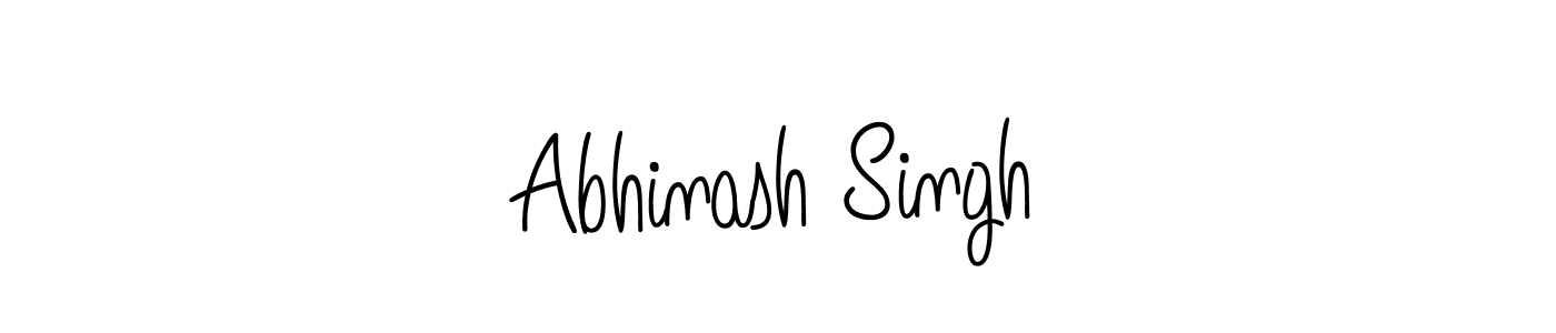 Create a beautiful signature design for name Abhinash Singh. With this signature (Angelique-Rose-font-FFP) fonts, you can make a handwritten signature for free. Abhinash Singh signature style 5 images and pictures png