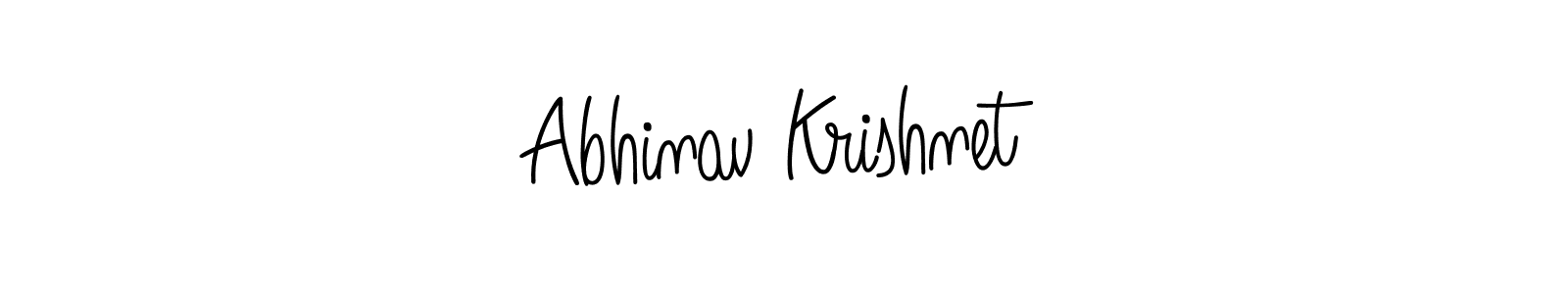 How to Draw Abhinav Krishnet signature style? Angelique-Rose-font-FFP is a latest design signature styles for name Abhinav Krishnet. Abhinav Krishnet signature style 5 images and pictures png