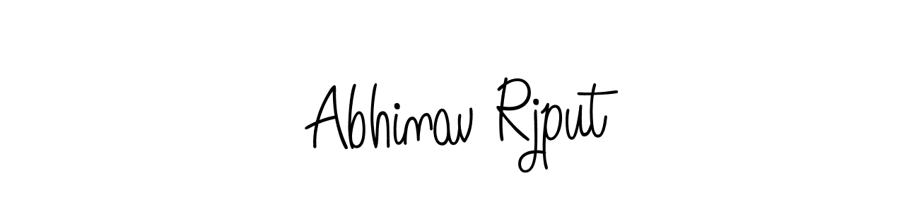 Abhinav Rjput stylish signature style. Best Handwritten Sign (Angelique-Rose-font-FFP) for my name. Handwritten Signature Collection Ideas for my name Abhinav Rjput. Abhinav Rjput signature style 5 images and pictures png