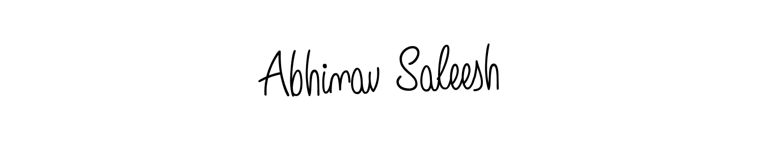 Make a beautiful signature design for name Abhinav Saleesh. Use this online signature maker to create a handwritten signature for free. Abhinav Saleesh signature style 5 images and pictures png