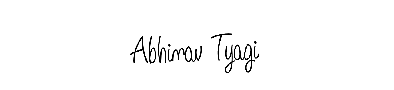 if you are searching for the best signature style for your name Abhinav Tyagi. so please give up your signature search. here we have designed multiple signature styles  using Angelique-Rose-font-FFP. Abhinav Tyagi signature style 5 images and pictures png