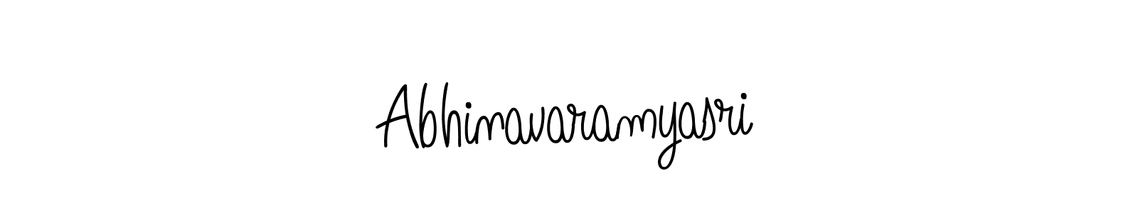 It looks lik you need a new signature style for name Abhinavaramyasri. Design unique handwritten (Angelique-Rose-font-FFP) signature with our free signature maker in just a few clicks. Abhinavaramyasri signature style 5 images and pictures png