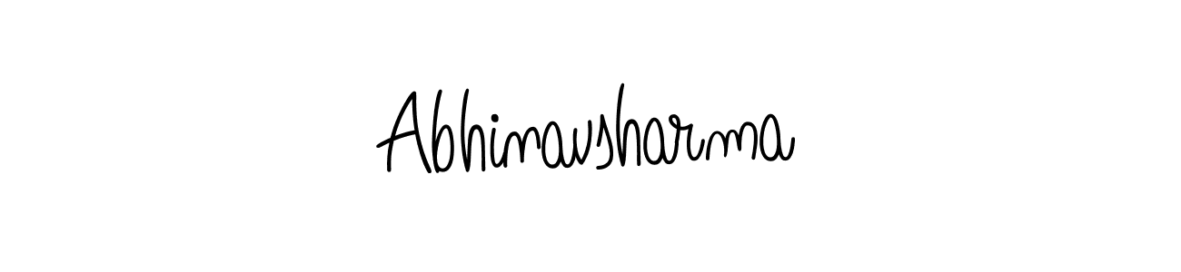 Create a beautiful signature design for name Abhinavsharma. With this signature (Angelique-Rose-font-FFP) fonts, you can make a handwritten signature for free. Abhinavsharma signature style 5 images and pictures png