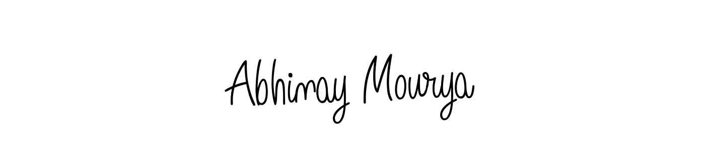 Check out images of Autograph of Abhinay Mourya name. Actor Abhinay Mourya Signature Style. Angelique-Rose-font-FFP is a professional sign style online. Abhinay Mourya signature style 5 images and pictures png