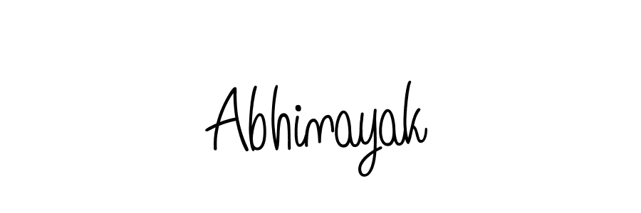 Make a beautiful signature design for name Abhinayak. Use this online signature maker to create a handwritten signature for free. Abhinayak signature style 5 images and pictures png