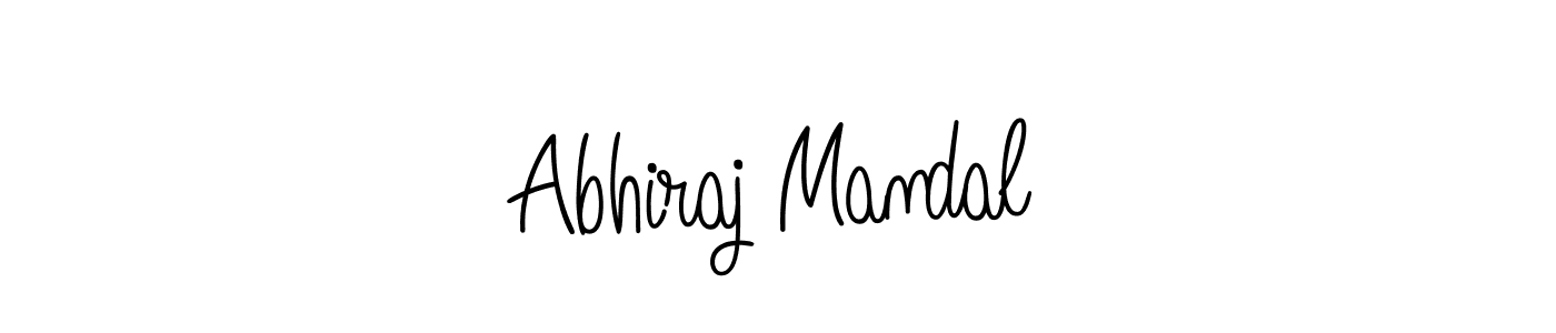 Abhiraj Mandal stylish signature style. Best Handwritten Sign (Angelique-Rose-font-FFP) for my name. Handwritten Signature Collection Ideas for my name Abhiraj Mandal. Abhiraj Mandal signature style 5 images and pictures png