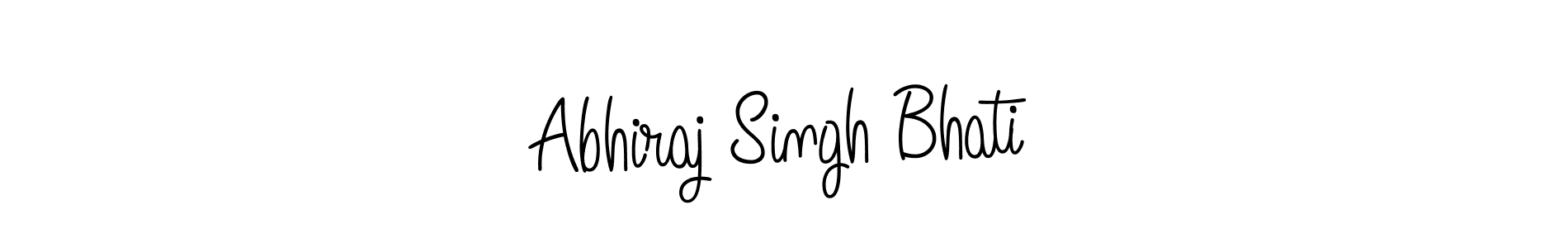 Once you've used our free online signature maker to create your best signature Angelique-Rose-font-FFP style, it's time to enjoy all of the benefits that Abhiraj Singh Bhati name signing documents. Abhiraj Singh Bhati signature style 5 images and pictures png