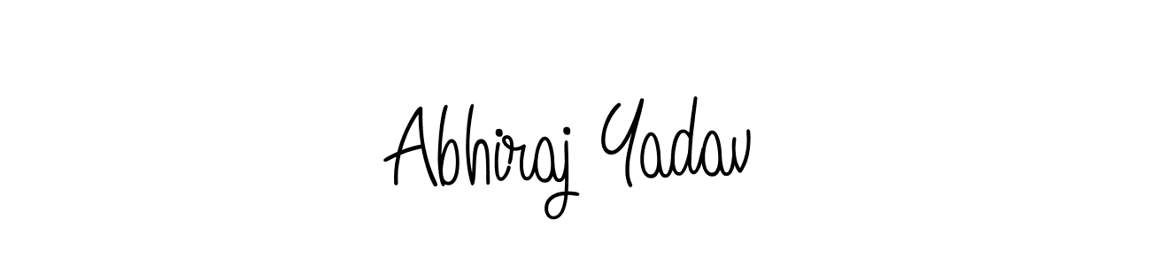 You can use this online signature creator to create a handwritten signature for the name Abhiraj Yadav. This is the best online autograph maker. Abhiraj Yadav signature style 5 images and pictures png