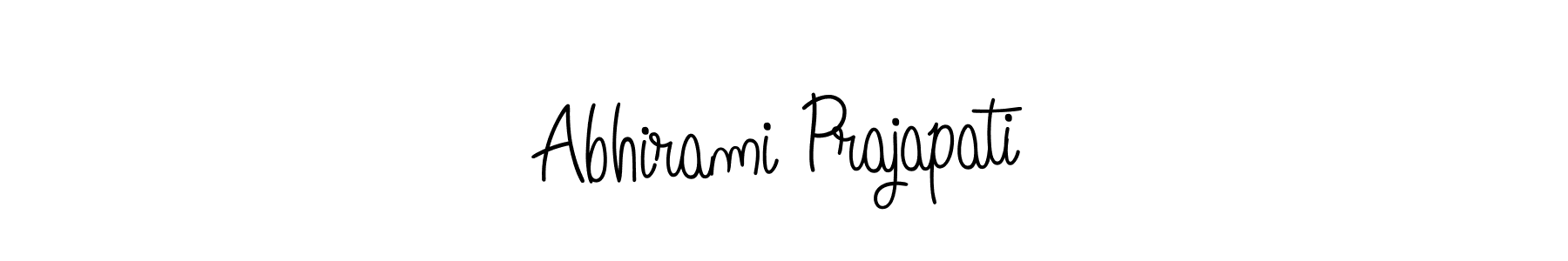 Similarly Angelique-Rose-font-FFP is the best handwritten signature design. Signature creator online .You can use it as an online autograph creator for name Abhirami Prajapati. Abhirami Prajapati signature style 5 images and pictures png